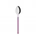 Bistrot Shiny Pink Dessert Spoon 7.5"