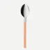 Bistrot Solid Nude Pink Dessert Spoon 7"1/2