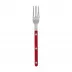 Bistrot Shiny Red Salad Fork 7.5"