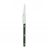 Bistrot Shiny Green Dessert Knife 7.75" 8"