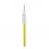 Bistrot Shiny Yellow Dessert Knife 8"