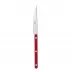 Bistrot Shiny Red Dessert Knife 8"