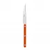 Bistrot Shiny Orange Dessert Knife 7.75" 8"