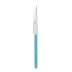 Bistrot Shiny Turquoise Dessert Knife 8"