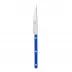 Bistrot Shiny Lapis Blue Dessert Knife 8"