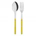 Bistrot Shiny Yellow 2-Pc Serving Set 10.25" (Fork, Spoon)