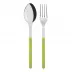 Bistrot Shiny Lime 2-Pc Serving Set 10.25" (Fork, Spoon)