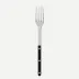 Bistrot Solid Black Serving Fork 10"1/4