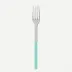 Bistrot Solid Turquoise Serving Fork 10"1/4