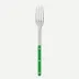Bistrot Solid Garden Green Serving Fork 10"1/4