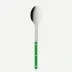 Bistrot Solid Garden Green Serving Spoon 10"1/4