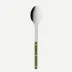 Bistrot Solid Green Fern Serving Spoon 10"1/4