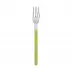 Bistrot Shiny Lime Small Fork 6.5"