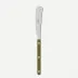Bistrot Solid Green Fern Butter Knife 7"3/4