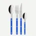 Bistrot Solid Lapis Blue 24 Pieces Cutlery Set 9"1/4