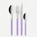 Bistrot Solid Purple 24 Pieces Cutlery Set 9"1/4