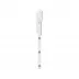 Bistrot Shiny White Butter Spreader 5.5"