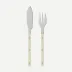 Bistrot Solid Ivory Fish Set 8"1/4