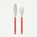 Bistrot Solid Red Fish Set 8"1/4