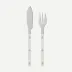 Bistrot Solid White Fish Set 8"1/4