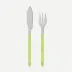 Bistrot Solid Lime Fish Set 8"1/4