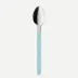 Bistrot Solid Pastel Blue Espresso Spoon 4"5/16