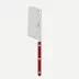 Bistrot Solid Burgundy Cheese Cleaver 8"