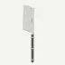 Bistrot Solid Dark Grey Cheese Cleaver 8"