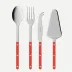 Bistrot Solid Red Set Of 4 Bistrot Must-Have Serving Pieces