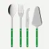 Bistrot Solid Garden Green Set Of 4 Bistrot Must-Have Serving Pieces