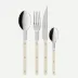 Bistrot Solid Ivory 48 Pieces Cutlery Set 9"1/4