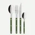 Bistrot Solid Green 48 Pieces Cutlery Set 9"1/4