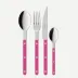 Bistrot Solid Raspberry 48 Pieces Cutlery Set 9"1/4