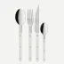 Bistrot Solid White 48 Pieces Cutlery Set 9"1/4