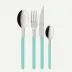 Bistrot Solid Turquoise 48 Pieces Cutlery Set 9"1/4