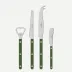 Bistrot Solid Green Bistrot Aperitif Set