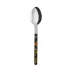 Bistrot Shiny Faux Tortoise Soup Spoon 8.5"