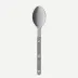 Bistrot Vintage Gingham Black Soup Spoon 8"1/2