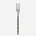 Bistrot Vintage Gingham Black Small Fork 6"1/2