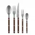 Bistrot Vintage Chocolate 5-Pc Setting (Dinner Knife, Dinner Fork, Soup Spoon, Salad Fork, Teaspoon)
