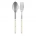 Bistrot Vintage Ivory 2-Pc Serving Set 10.25" (Fork, Spoon)