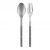 Bistrot Vintage Grey 2-Pc Serving Set 10.25" (Fork, Spoon)