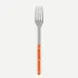 Bistrot Vintage Solid Orange Serving Fork 10"1/4