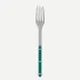 Bistrot Vintage Solid Aquamarine Serving Fork 10"1/4