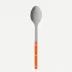Bistrot Vintage Solid Orange Serving Spoon 10"1/4