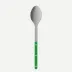 Bistrot Vintage Solid Garden Green Serving Spoon 10"1/4