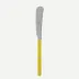 Bistrot Vintage Solid Yellow Butter Knife 7"3/4