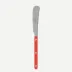 Bistrot Vintage Solid Red Butter Knife 7"3/4