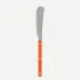 Bistrot Vintage Solid Orange Butter Knife 7"3/4