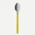 Bistrot Vintage Solid Yellow Espresso Spoon 5"1/2